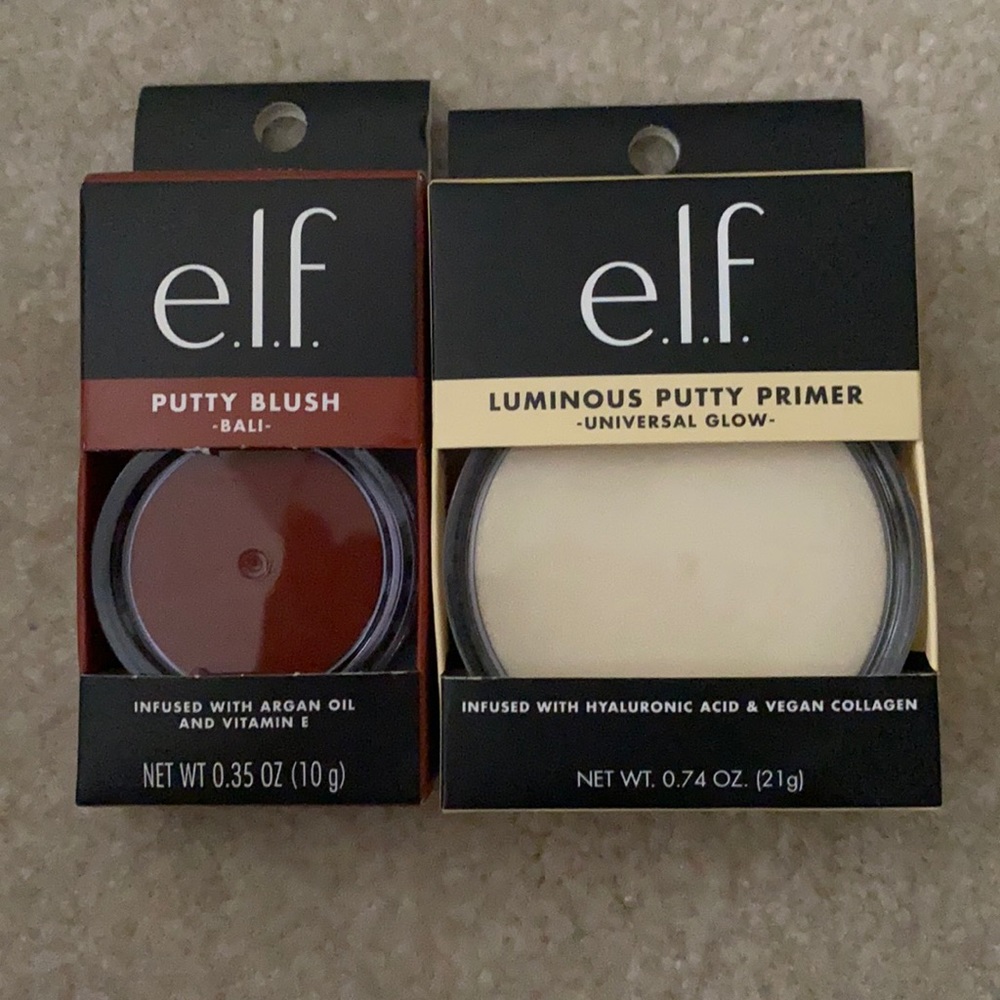 brand new elf luminous putty primer & putty blush
